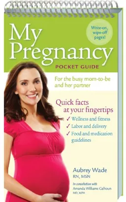 עטיפת הספר My Pregnancy Pocket Guide מאת Aubrey Wade RN MSN
