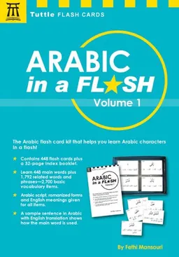 Arabic in a Flash Volume 1 (Tuttle Flash Cards)