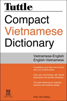 Tuttle Compact Vietnamese Dictionary: Vietnamese-English English-Vietnamese