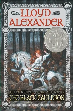 עטיפת הספר The Black Cauldron (The Chronicles of Prydain) מאת Lloyd Alexander