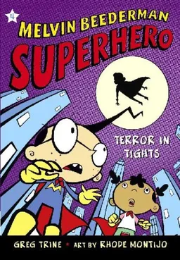 עטיפת הספר Terror in Tights (Melvin Beederman, Superhero) מאת Greg Trine