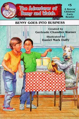 עטיפת הספר Benny Goes into Business (Adventures of Benny and Watch) מאת Gertrude Chandler Warner