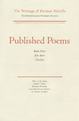 Published Poems: The Writings of Herman Melville Vol. 11