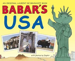עטיפת הספר Babar's USA (Babar (Harry N. Abrams)) מאת Laurent de Brunhoff