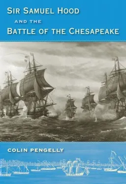 עטיפת הספר Sir Samuel Hood and the Battle of the Chesapeake (New Perspectives on Maritime History and Nautical Archaeology) מאת Colin Pengelly