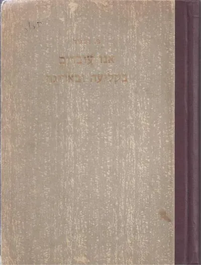 אנו עובדים בקליעה ובאריגה