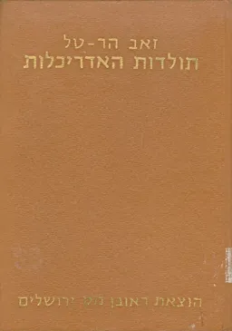 עטיפת תולדות האדריכלות