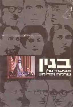 עטיפת הספר בגין מאת אביעזר גולן