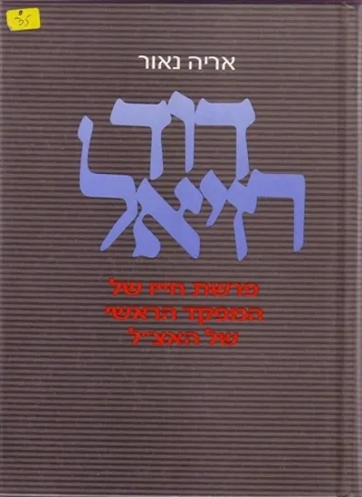 דוד רזיאל : המפקד הראשי של הארגון הצבאי הלאומי בארץ ישראל חייו ותקופתו