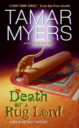 עטיפת הספר Death of a Rug Lord (Avon Mystery) מאת Tamar Myers