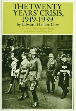 Twenty Years'  Crisis, 1919-1939: An Introduction to the Study of International Relations