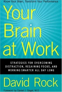 Your Brain at Work: Strategies for Overcoming Distraction, Regaining Focus, and Working Smarter All Day Long