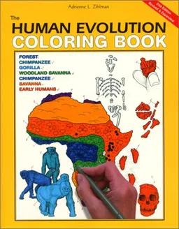 The Human Evolution Coloring Book, 2e (HarperCollins Coloring Books (Not Childrens))