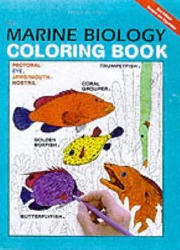 עטיפת הספר The Marine Biology Coloring Book, Second Edition מאת Thomas M. Niesen