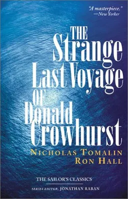 עטיפת הספר The Strange Last Voyage of Donald Crowhurst מאת Nicholas Tomalin