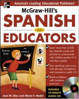 McGraw-Hill's Spanish for Educators w/Audio CD