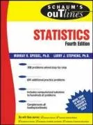 Schaum's Outline of Statistics (Schaum's Outline Series)