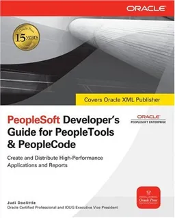 PeopleSoft Developer's Guide for PeopleTools and PeopleCode