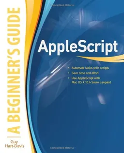 עטיפת הספר AppleScript: A Beginner's Guide (Beginners Guide) מאת Guy Hart-Davis