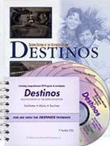 Destinos Student Edition w/Listening comprehension Audio CD, 2nd Edition