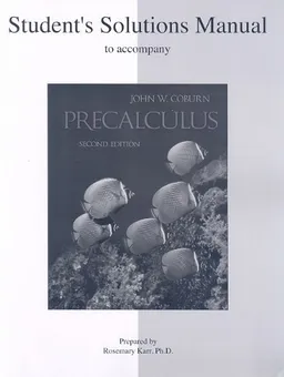 Student Solutions Manual Precalculus