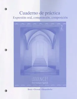 Workbook/Laboratory Manual to accompany ¡Avance! Intermediate Spanish