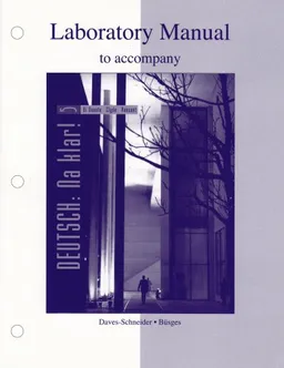 Laboratory Manual to accompany Deutsch: Na klar! An Introductory German Course