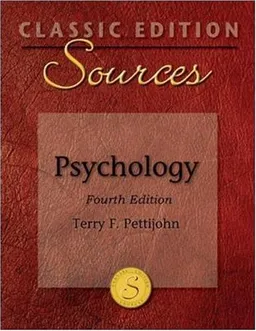 Classic Edition Sources: Psychology