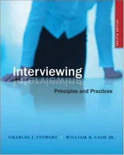 Interviewing: Principles and Practices