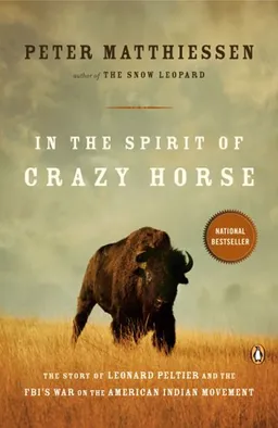 עטיפת הספר In the Spirit of Crazy Horse מאת Peter Matthiessen