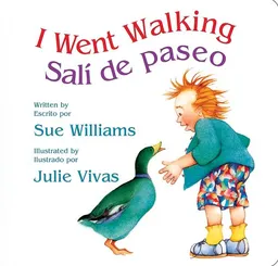 I Went Walking/Sali de paseo: Lap-Sized Board Book