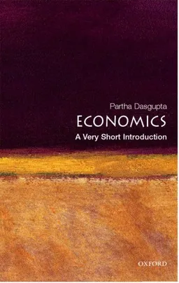עטיפת הספר Economics: A Very Short Introduction (Very Short Introductions) מאת Partha Dasgupta