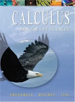 עטיפת הספר Calculus with Applications for the Life Sciences מאת Raymond N. Greenwell