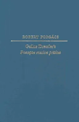 Gallus Dressler's Praecepta musicae poeticae (Studies in the History of Music Theory and Literature)