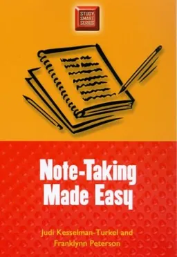 עטיפת הספר Note-Taking Made Easy (Study Smart Series) מאת Judi Kesselman-Turkel