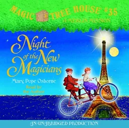 עטיפת הספר Magic Tree House #35: Night of the New Magicians מאת Mary Pope Osborne
