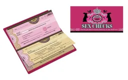 עטיפת הספר Sex Checks: 60 Checks for Maintaining Balance in the Bedroom מאת Potter Style