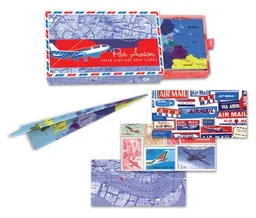 עטיפת הספר Par Avion Note Cards מאת Potter Style