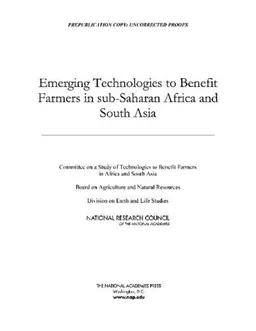 Emerging Technologies to Benefit Farmers in Sub-Saharan Africa and South Asia