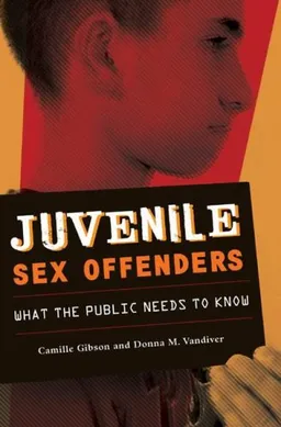 עטיפת הספר Juvenile Sex Offenders: What the Public Needs to Know מאת Camille Gibson