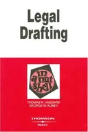Legal Drafting in a Nutshell (In a Nutshell (West Publishing))