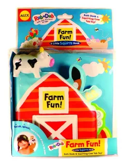 Farm Fun!: Bath Book and Squirting Tub Toy (Little Squirts)