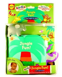 Jungle Fun!: Bath Book & Squirting Tub Toy (Little Squirts)
