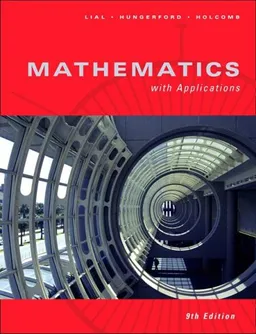עטיפת הספר Mathematics with Applications (9th Edition) מאת Margaret L. Lial