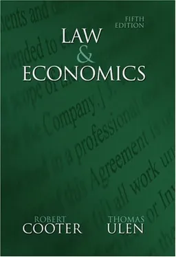 עטיפת הספר Law and Economics (5th Edition) מאת Robert D. Cooter