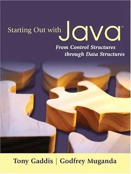 עטיפת הספר Starting Out with Java: From Control Structures through Data Structures מאת Tony Gaddis