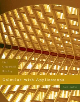 עטיפת הספר Calculus with Applications (9th Edition) מאת Margaret L. Lial