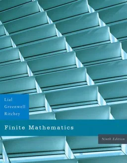 עטיפת הספר Finite Mathematics (9th Edition) מאת Margaret L. Lial