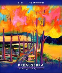 עטיפת הספר Prealgebra: An Integrated Approach מאת Margaret L. Lial