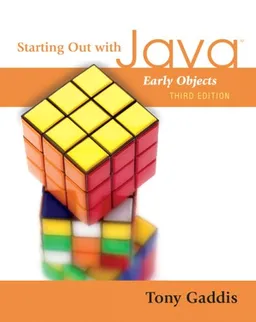 עטיפת הספר Starting Out with Java: Early Objects (3rd Edition) מאת Tony Gaddis